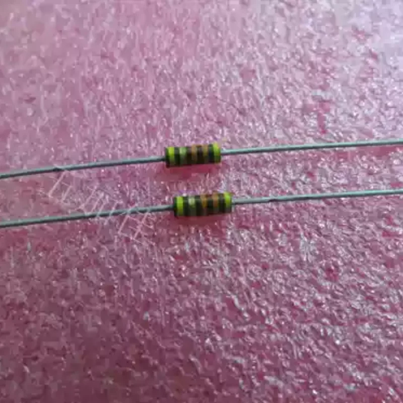 10-100pcs imported RCR07G433JS 43K 1/4W carbon core non inductive resistor color ring resistor