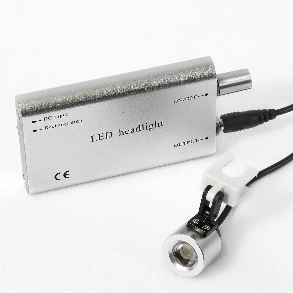 Portable Dental LED Head Lamp Medical Binocular Loupes Glasses 4 Colors New