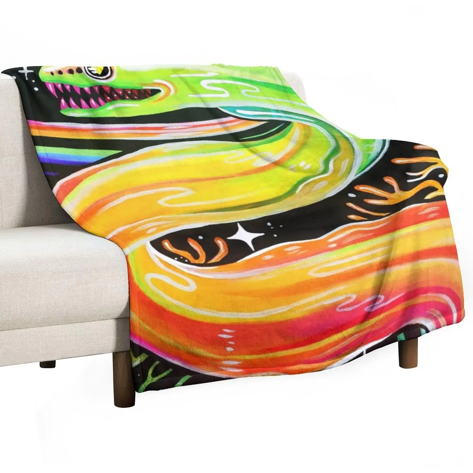 

Eel Throw Blanket valentine gift ideas anime Sofa Throw Luxury Throw Blankets