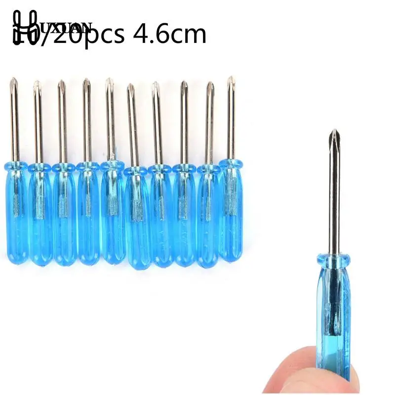 10/20pcs Phillips Slotted Cross Head Mini Screwdriver For Mobile Phone Laptop Xbox 360 Wireless Controller  Repair Open Tool