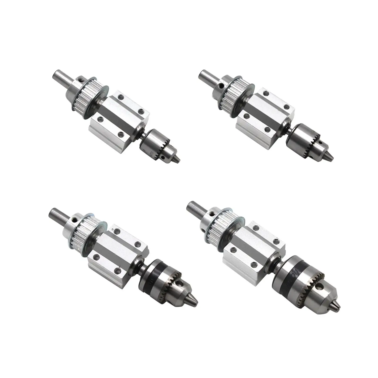 Drill Chuck Adapter Set Electric Tool Attachment Easy Installation Table Saw Machine Accessories Unpowered Spindle Assembly