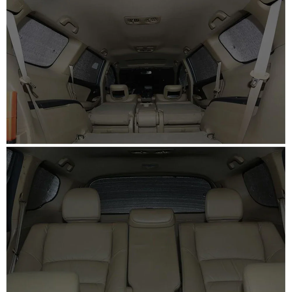 Car Sunshades For Jeep Compass MP 552 2017-2024 2020 Full Coverage Anti-UV Windshield Cover Reflective Visors Auto Accessories view 5