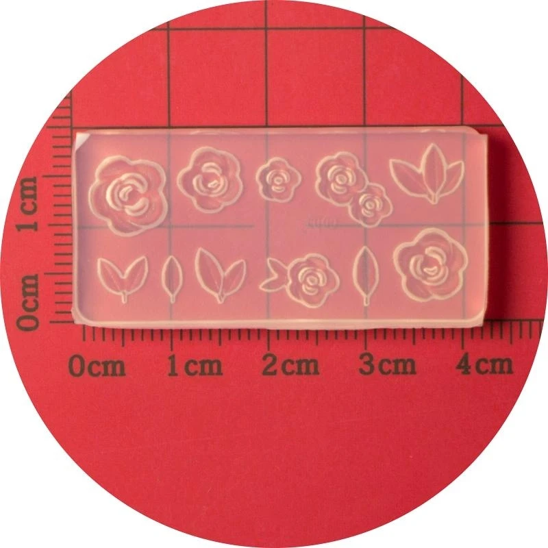 

F42F Five Petal Flower Art Mold Silicone Combination Decorative Resin Mold