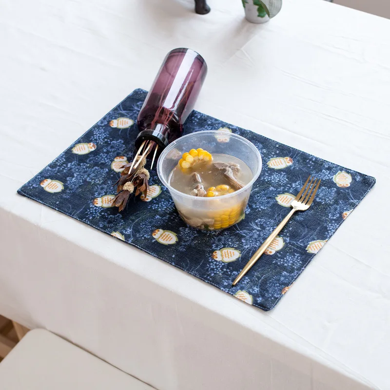 

Cotton Linen Napkins & Placemats - Modern Simple Style for Party Festival Gathering Table Decoration Photography Backdrop