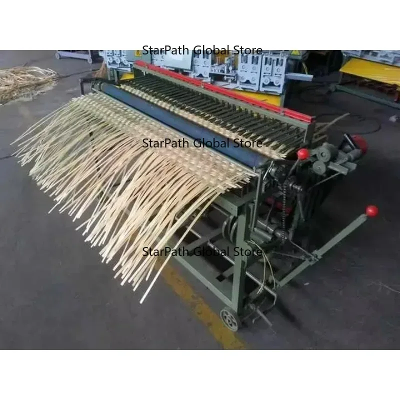 Factory Supply Bamboo Mat Knitting Split Bamboo Mat Weaving Machine Bamboo Weaving Machine Rattan Mat Weaving Machine