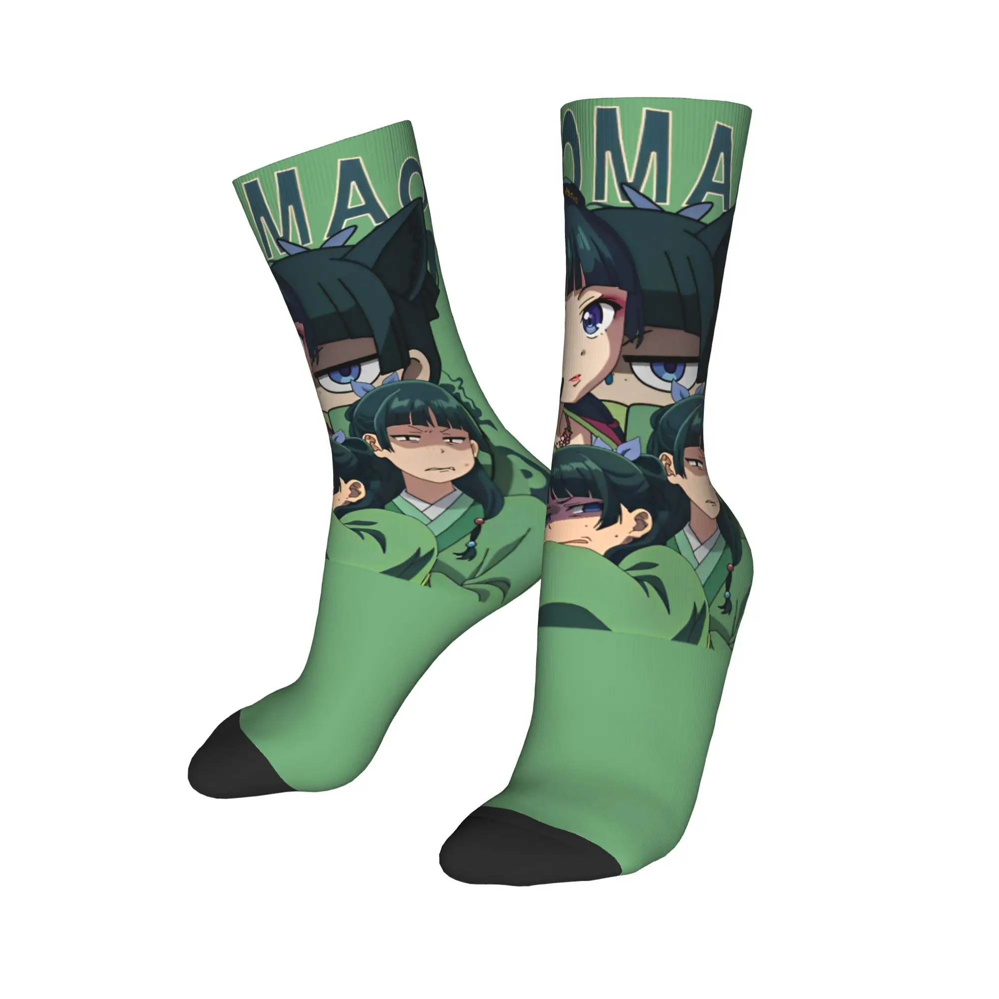

Winter Warm Hip-hop Unisex Kawaii Maomao The Apothecary Diaries Socks Breathable Football Socks,