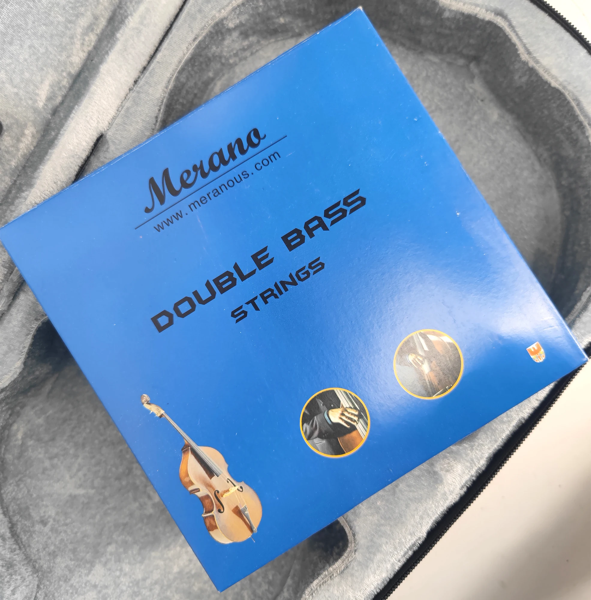 Bass Strings 4/4 Double Bass Strings High Quality Meiana B-Grade Double Bass Strings 4Pcs/Set Aluminum Magnesium Bass Strings
