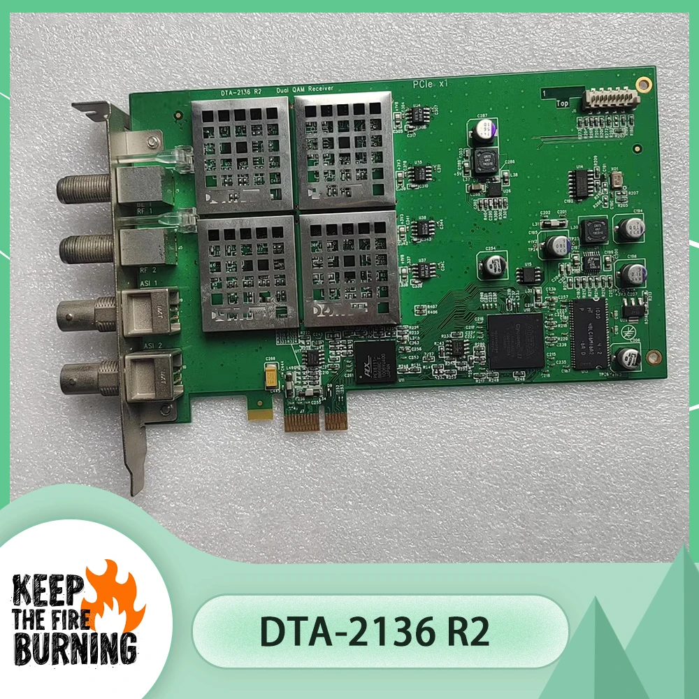 

Для DekTec DTA-2136 R2 Me-dical Equi-pment Карта сбора данных видеоизображения Двойной QAM-приемник DTA-2136