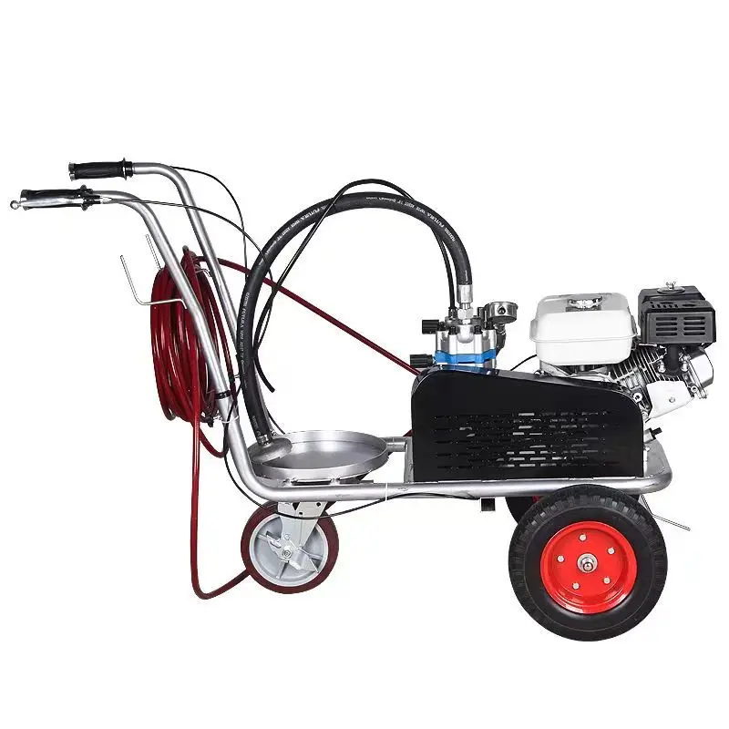 Traffic Yellow Line Convex Paint White Line Cold Spray Road Strip Marking Machine