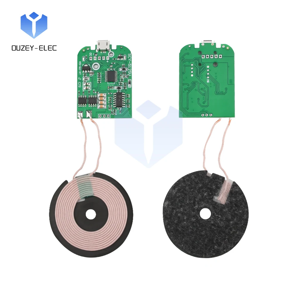 15W Fast Charging Module Electromagnetic Induction Wireless Charging Coil DIY Mobile Wireless Charger Accessories