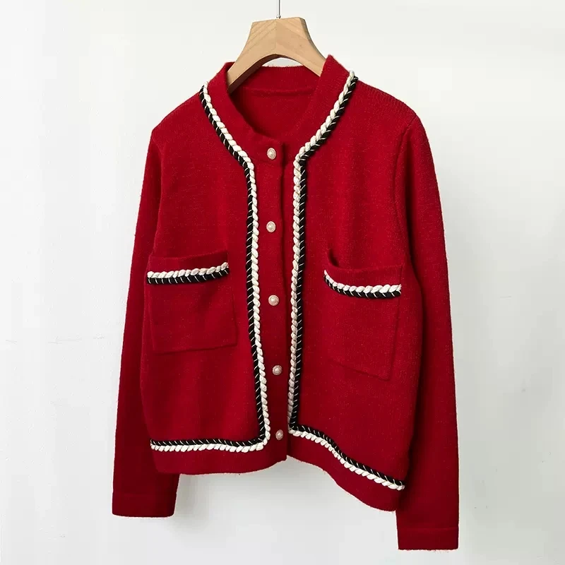 2022 autunno inverno donna maglione oversize cardigan scollo a V manica lunga maglione oversize cappotto giacche lavorate a maglia top primaverili