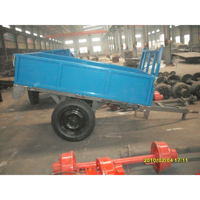 7C-0.5H مقطورة جرار زراعية بعجلتين الأكثر مبيعًا للجرارات الصغيرة #4