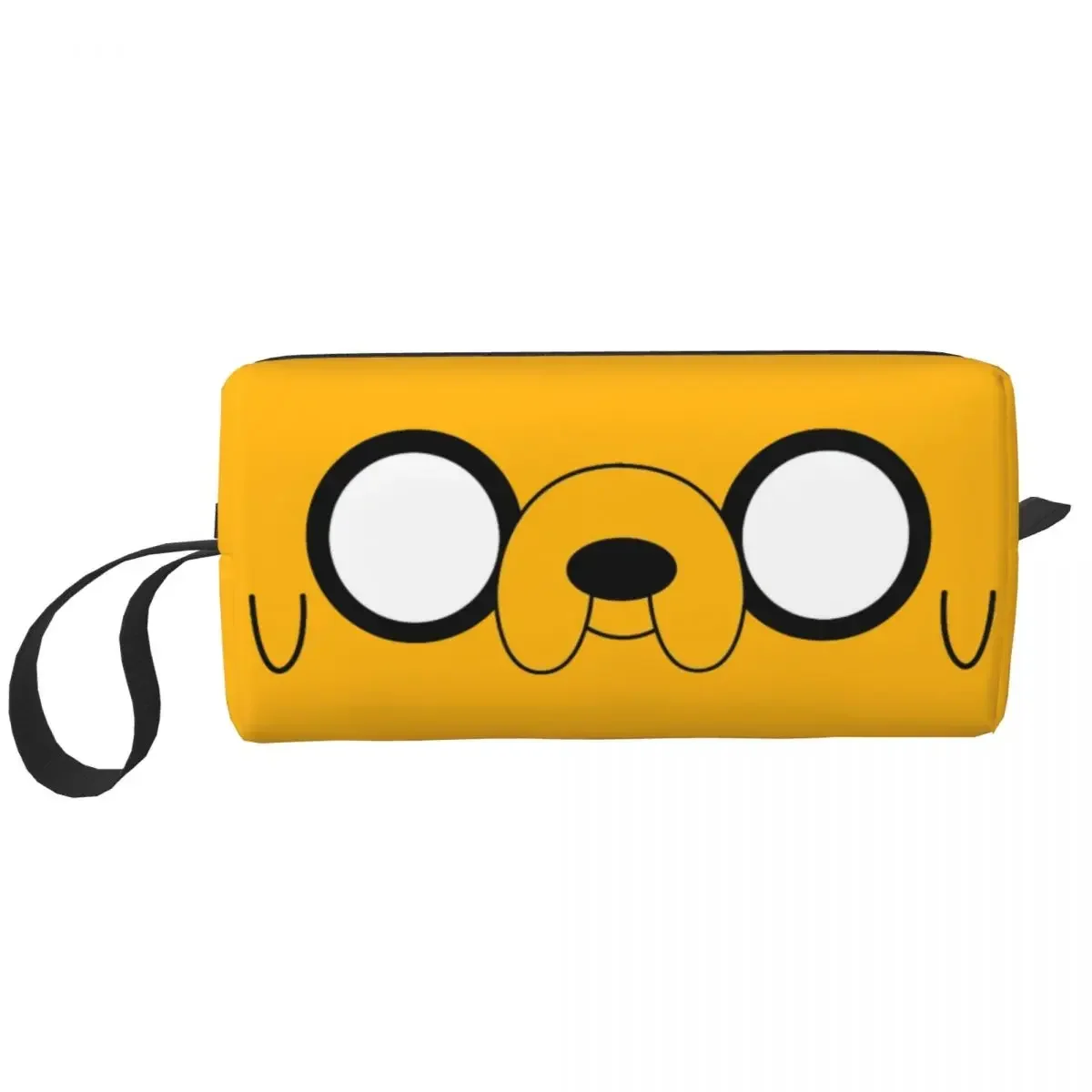 Adventure Times Jake's Eyes Cosmetic Bag Women Makeup Bags Travel Zipper Toiletry Bag Organizer Pouch