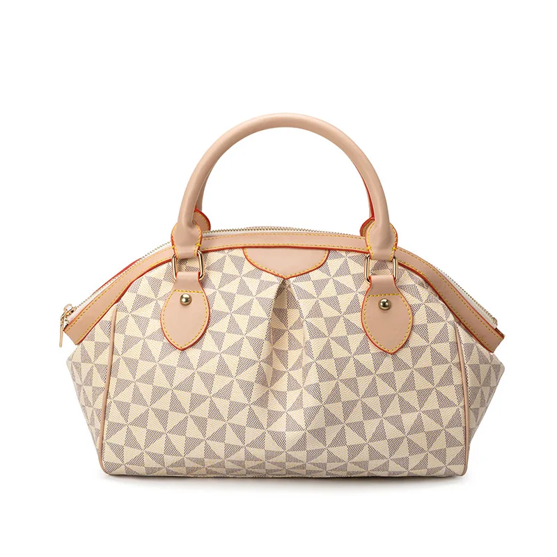 

2025 New Women's Bags, European and American Style Tote Bags, Niche High-End Handbags, Large-Capacity Dumpling Bags, Light Luxury Printed Casual Bags, Water-Repellent Storage Bags