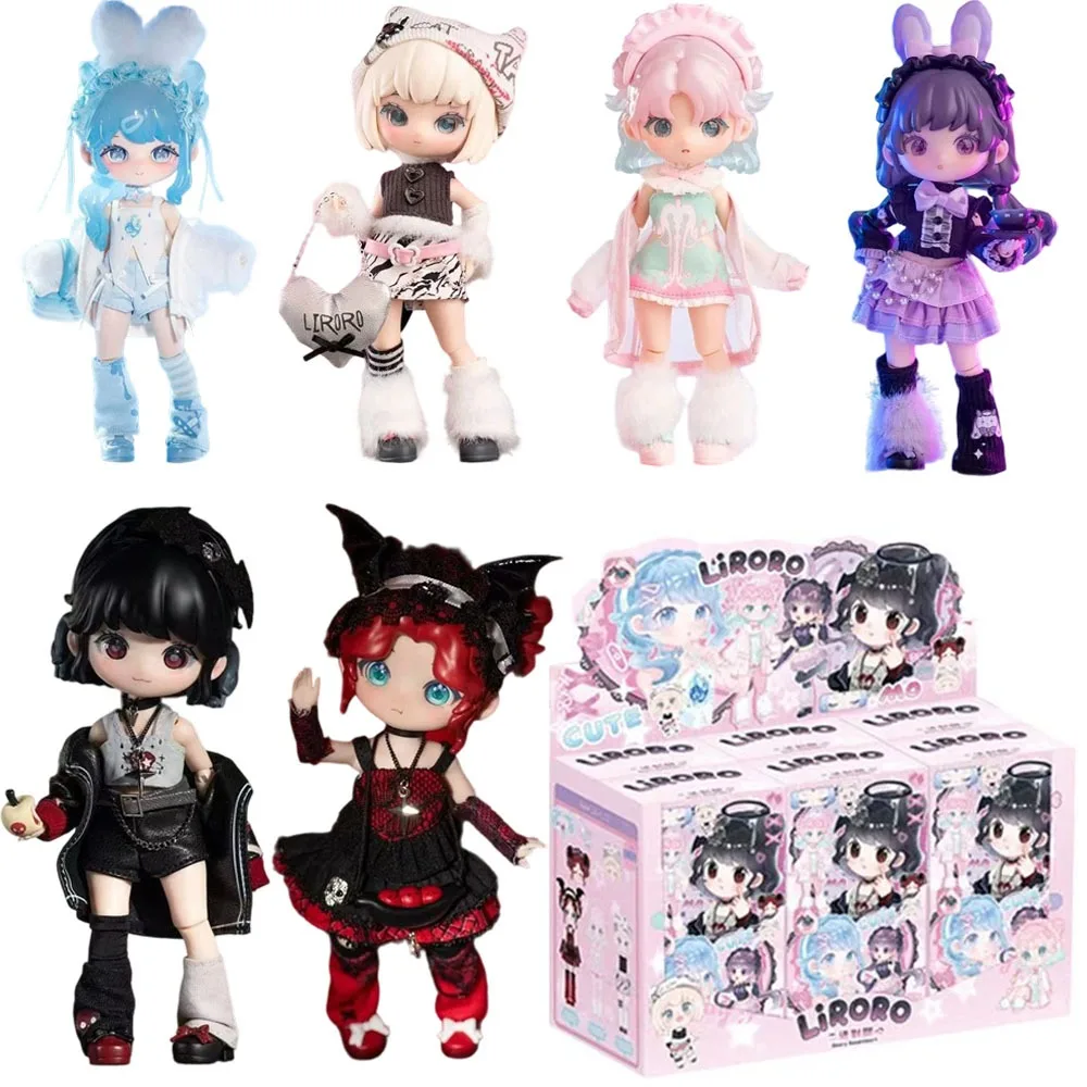 

SIMONTOYS Liroro V2.5 Binary Sweetheart Series слепая коробка игрушки 1/12 Bjd Mystery Box аниме фигурка Kawaii модель подарок для девочек