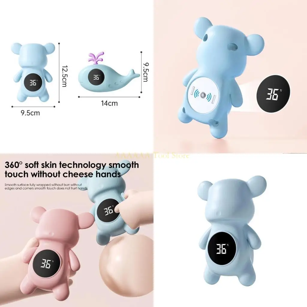 A2BE Kids-Water Temperature Animal Bath Temperature for Infant Bath Tub Indoor Swimming Child Toddlers