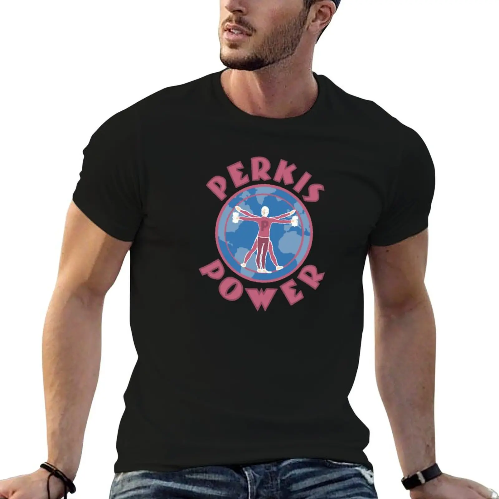 Perkis Power T-Shirt Plus Size Short Sleeve T-Shirt
