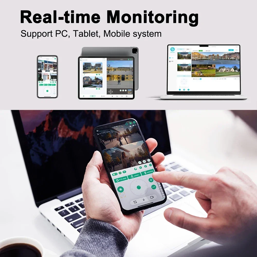 PEGATAH 12MP 6K 10X Zoom كاميرا تعمل بالطاقة الشمسية بشاشة مزدوجة خارجية 4G/WiFi 2 في 1 ثلاثة عدسات مزدوجة PIR كشف تتبع تلقائي كاميرا CCTV