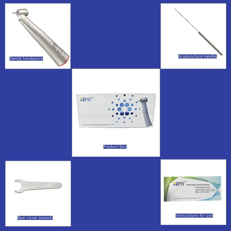 Dental turbine handpieces & electric extraction handpieces & optical contra-angle handpieces