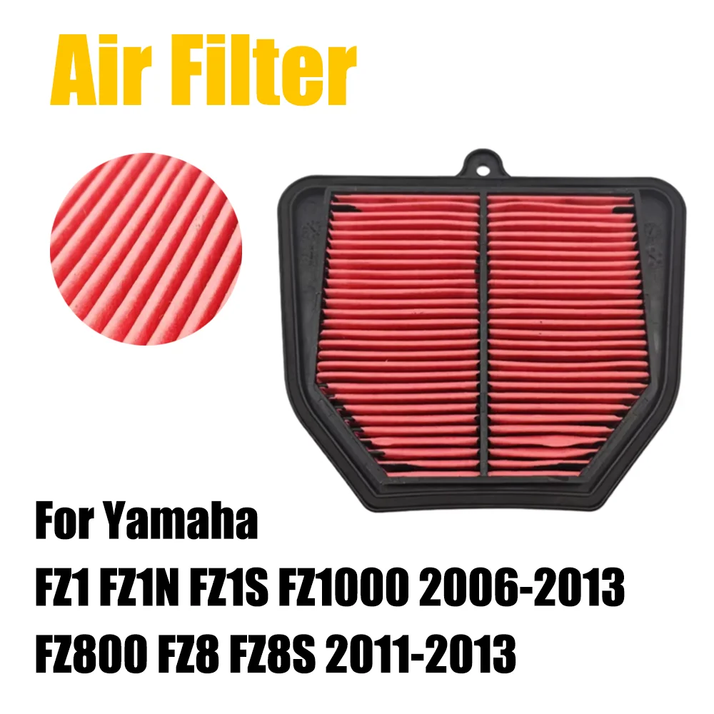 For Yamaha FZ1 FZ1N FZ1S FZ1000 2006 2007 2008 2009 2010 2012 2013 FZ800 FZ8 FZ8S Motorcycle Air Filter Intake Cleaner Element