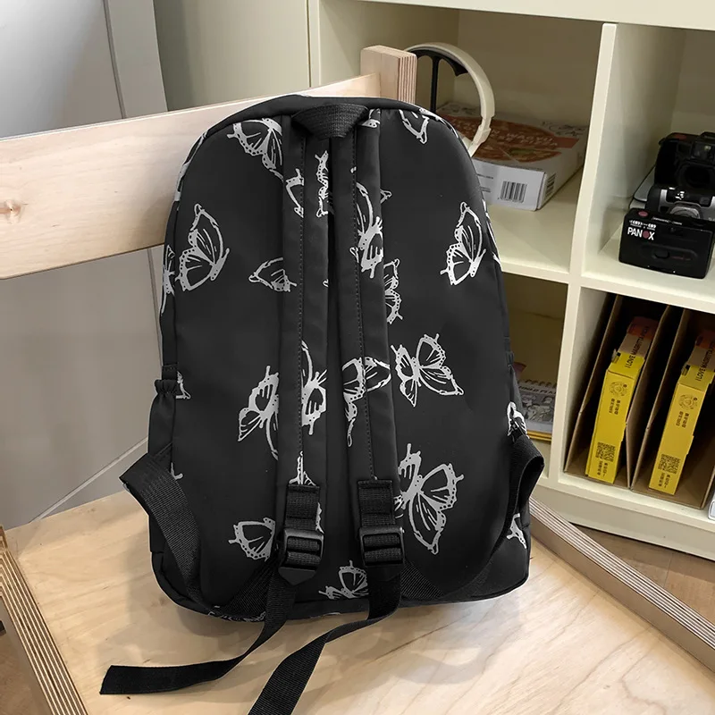 Cartoon Rucksäcke Kind Rucksack für Mädchen Schmetterling Rucksack Niedlichen Rucksack Große Kapazität Reise Rucksäcke Zurück Zu Schule Taschen Sac