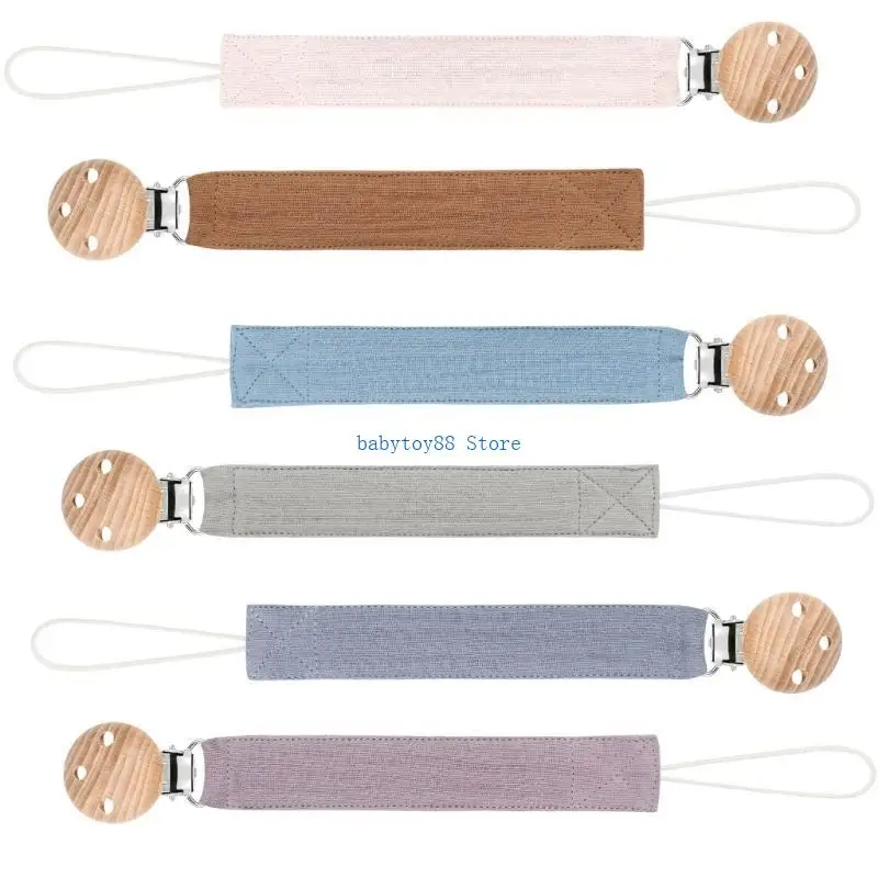 Y4UD 3 قطع من حامل لهاية الأطفال سلسلة دمية بسيطة للفتيات والأولاد #3