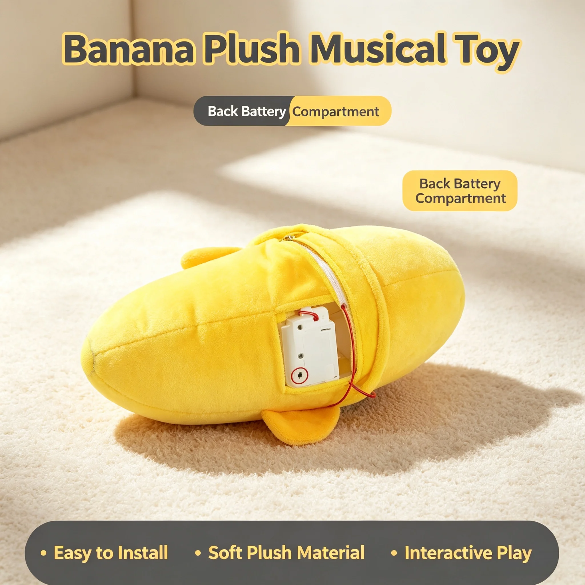 ตุ๊กตาบานาน่าแกร่งสุดน่ารักแบบ - Musical Instrument No Touch บทวิจารณ์และราคา