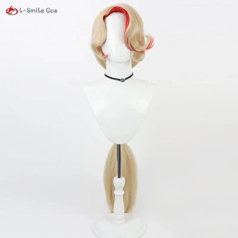 

Аниме Charlie Momningstar, парик для косплея, 100 см, льняные красные парики, термостойкие синтетические волосы, аксессуары для ролевых игр на Хэллоуин