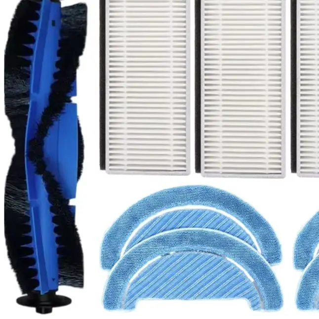 Replacement Main Brush Side Brushes Mop Cloths Filters For Conga 1099 1990 Connected Robot Vacuum Cleaner Tools Kit