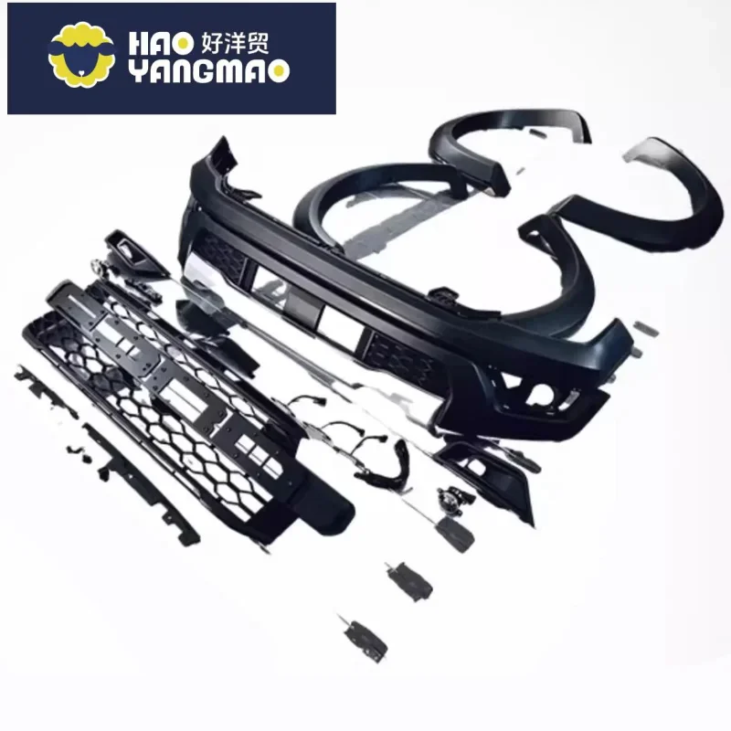 Suitable for New Style Front Bumper Wheel Eyebrow Grille Assembly for Ford Ranger Modified Wide Body Kit Car Accessories