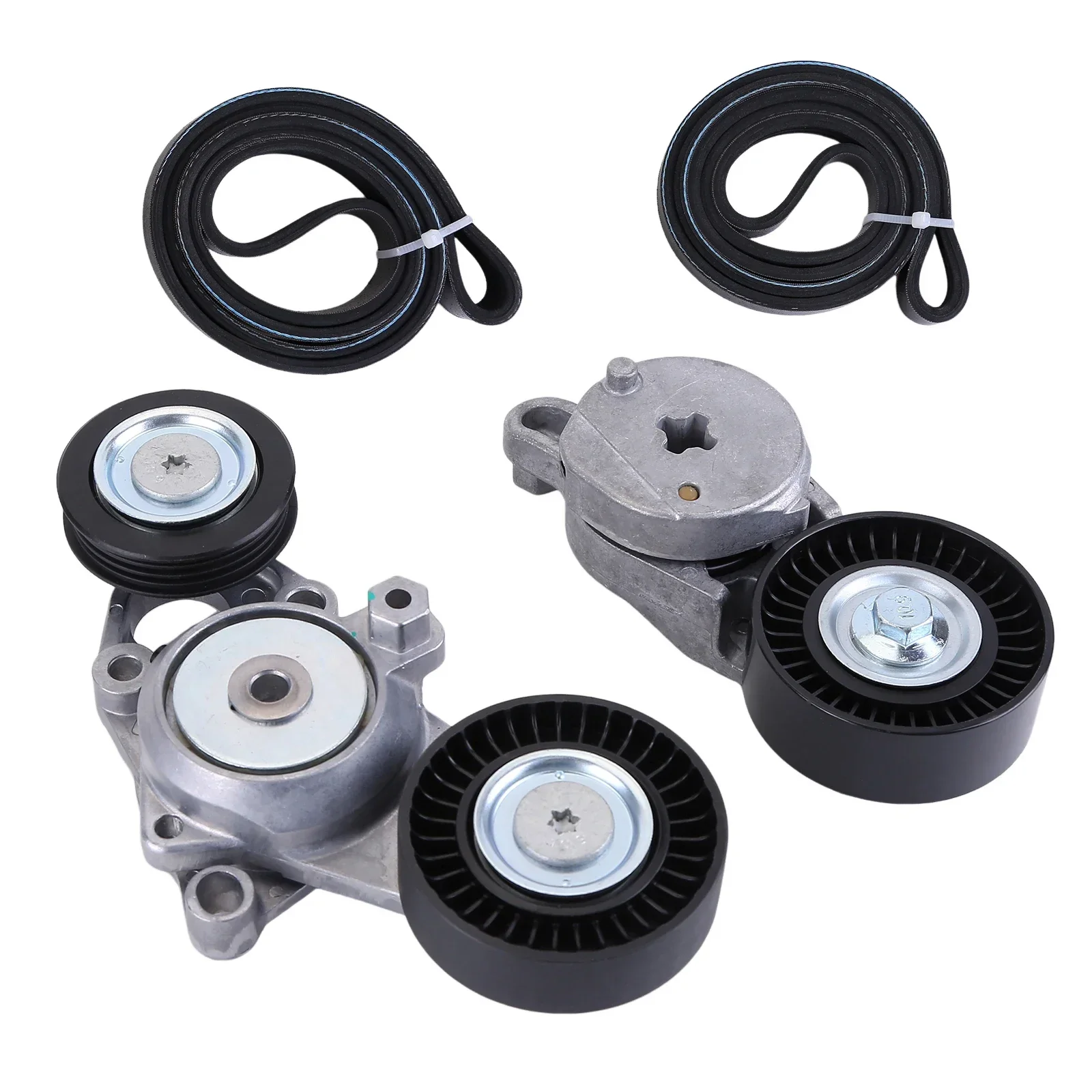 

Drive Belt Tensioner Pulley Serpentine Belt Kit Compatible for C-amry 2.5L 2010-2011 Replaces 1662036030 166200V010