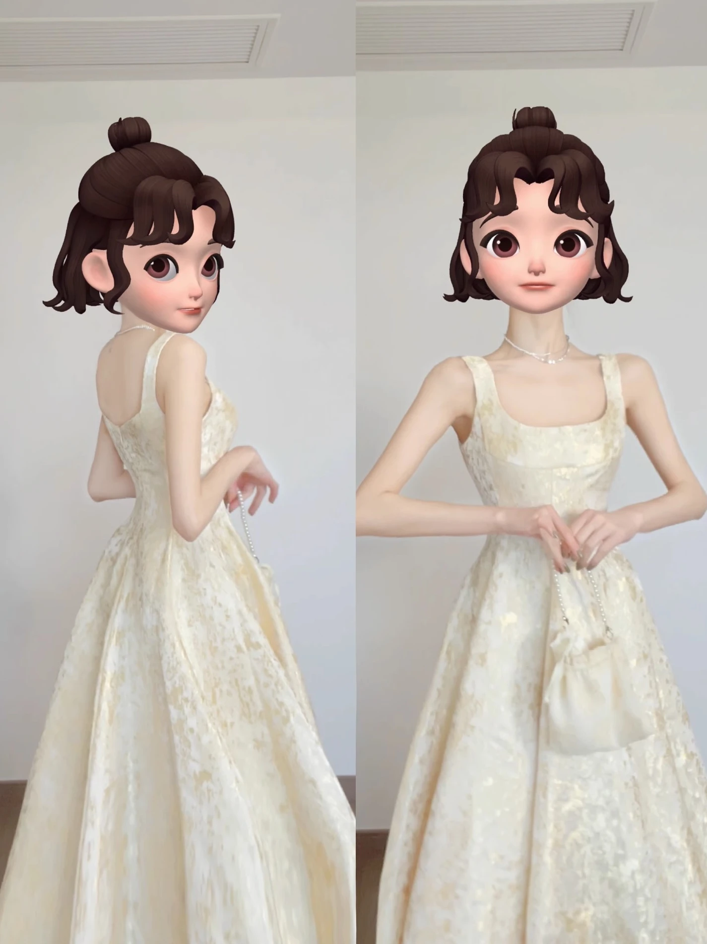 

Элегантное свадебное платье с молнией, юбка А-силуэта с высокой талией, длинное платье для дня рождения, помолвки, вечеринки