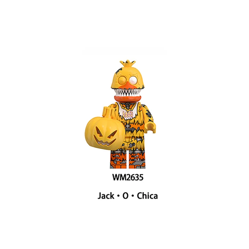 ฟิกเกอร์เกม FNAF 8 ชิ้น ของเล่นประกอบเอง โมเดล DIY ของตกแต่งโต๊ะทำงาน ของขวัญวันเกิดสำหรับเด็ก