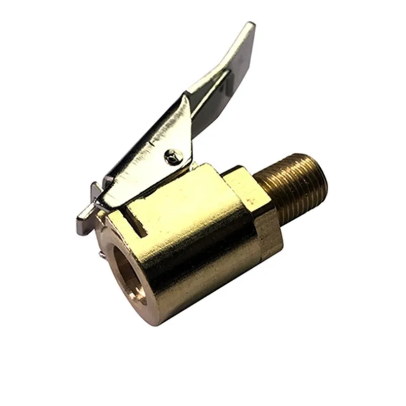 Boquilla de inflado rápido para neumáticos, manómetro, cabezal de boquilla, tipo abrazadera, trabajador de boquilla