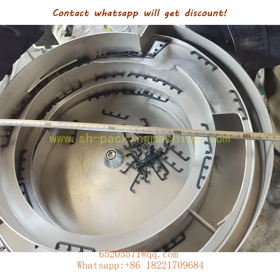 Alimentatore vibrante per biella, selezionatore di ciotole vibranti per biella