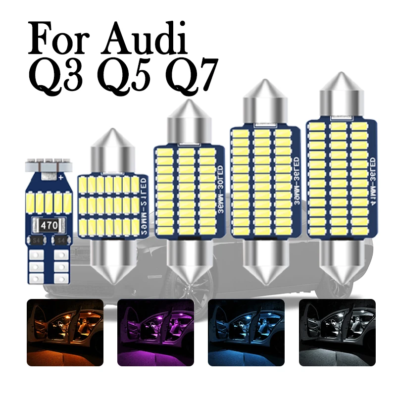 

Canbus For Audi Q3 8U Q5 8R SQ5 Q7 4L 2007 2010 2011 2012 2014 2015 2017 2018 2019 Sportback Accessories Indoor Lamp LED