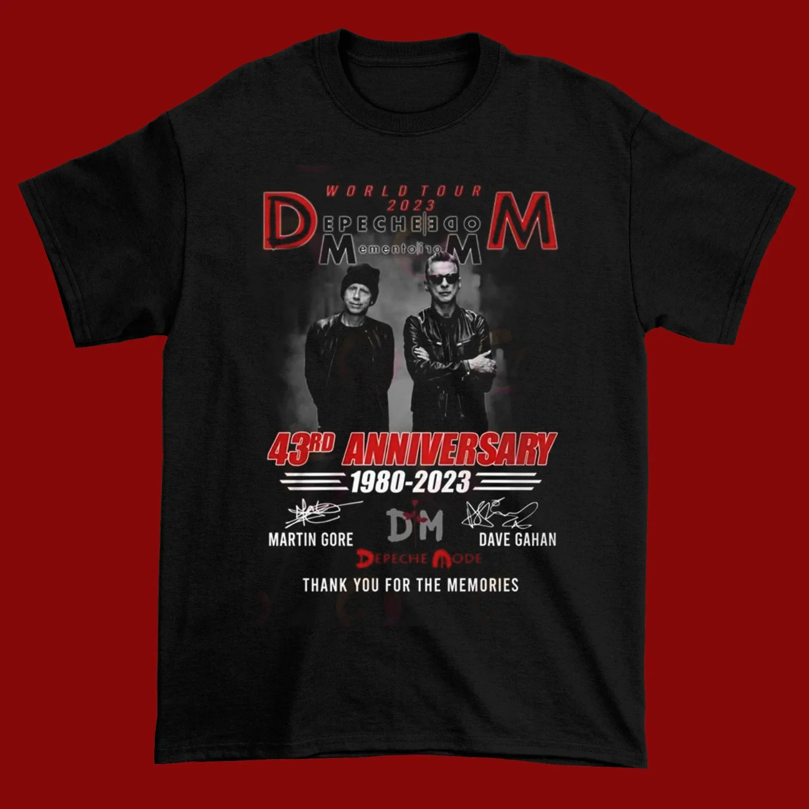 Thank You For The Memories Depech Mode All size TShirt