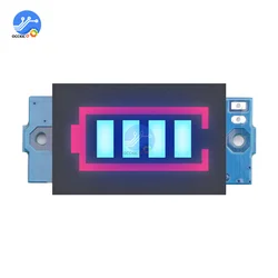 BMS 1S 2S 3S 4S 6S 7S 18650 Li-po Lithium Battery Capacity Indicator Module Meter Power Level Display Board Charge Accessory