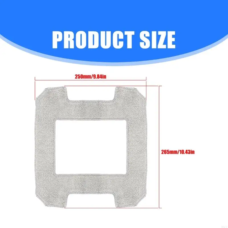 96GF Mopping Pads запасная часть тряпка для швабры подходит для W1 W1S роботизированные вакуумные аксессуары для пылесосы.