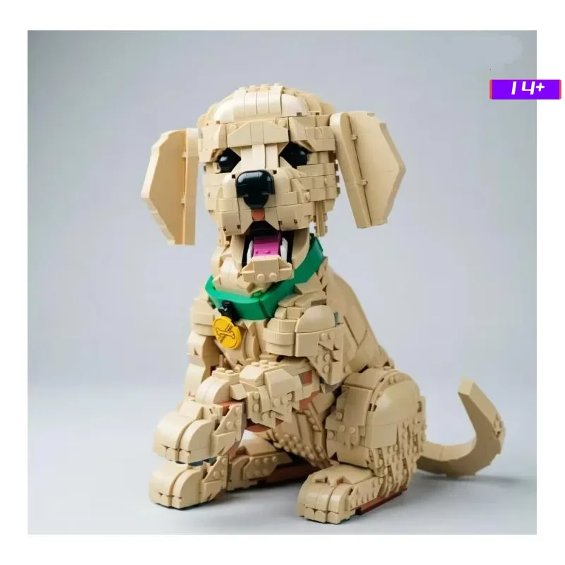 

2026 NEW Cute Puppy Building Blocks Sets Compatible With 11384 11 Cat Model Particles Suitable For Children Birthday Gifts Toys
