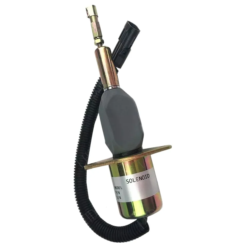 

Shutdown Solenoid 3928160 Sa-4293-12 For Cummins Hyundai R290 Excavator 12v