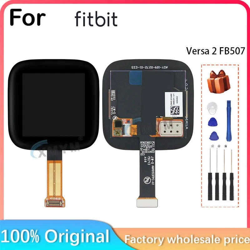 For Fitbit Versa 2 FB507 smart sports watch LCD screen + touch screen, For Fitbit Versa 2 Smartwatch FB507 LCD