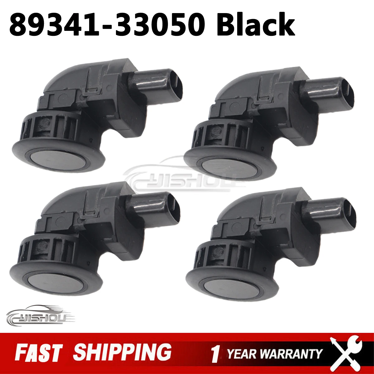 

4PCS 89341-33050 Bumper PDC Parking Sensor For Toyota FJ Cruiser Celsior Lexus LS430 BYD F3 F6 8934133050 188300-0120 Black