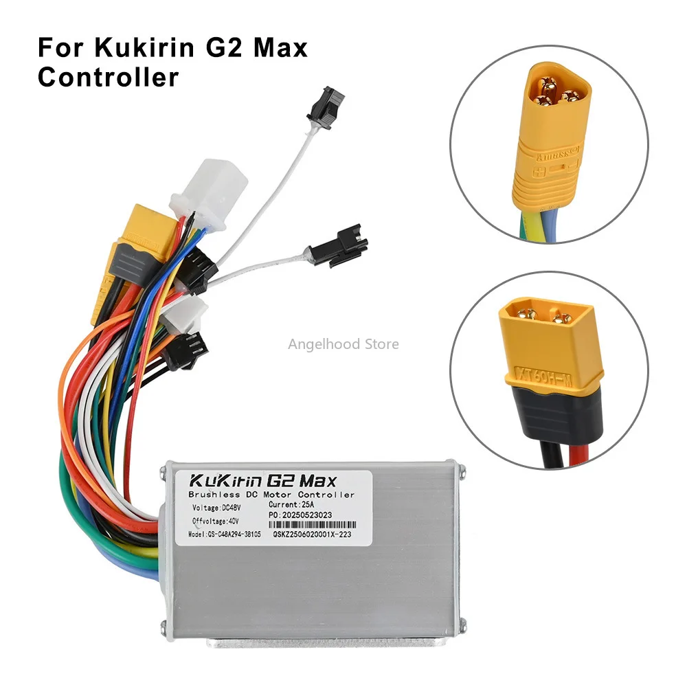 

48V 25A 38105 C Version Brushless 25A Controller for Kukirin G2 Max Electric Scooter Controller Replacement Parts