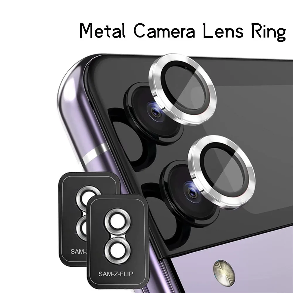 

Camera Metal Protector For Samsung Galaxy Z Flip 7 6 5 Full Cover Back Lens Tempered Glass For Galaxy Z Flip7 Flip6 Flip5 Film