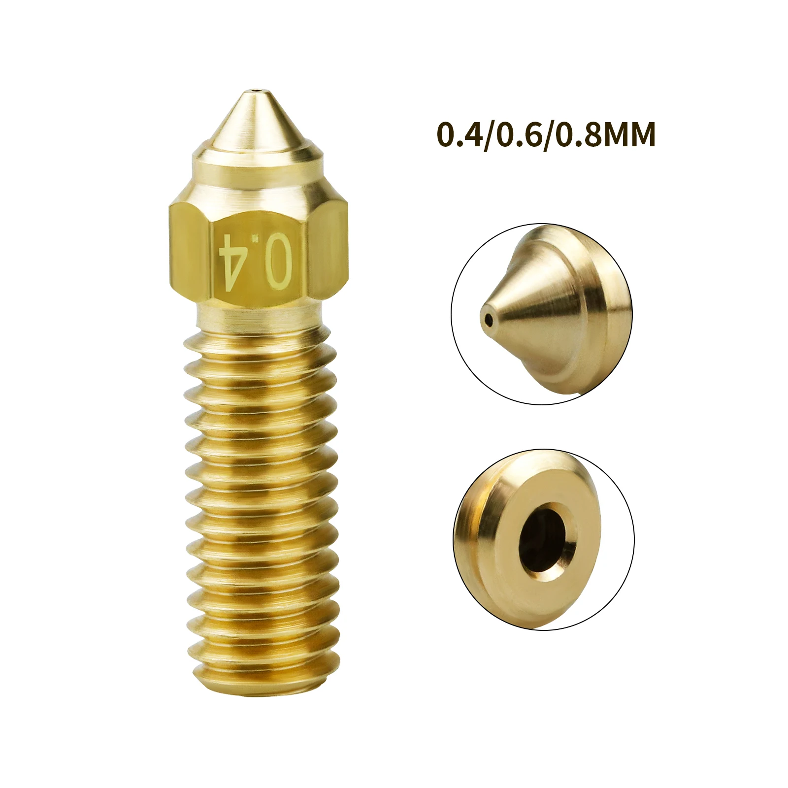 

Volcano Nozzle For K1,K1Max/ Vyper/Kobra/Sovol Sv06 Plus / Sv07/ Sidewinder X1,X2/Genius, Genius Pro 3D Printer Nozzles