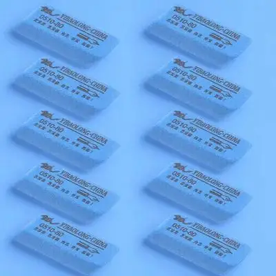 

10pcs Rust Removal Bar Blue For Guitar Strings Fret Polishing Cleaner Oxidation Reconditioning Eraser Musical Instrument Care