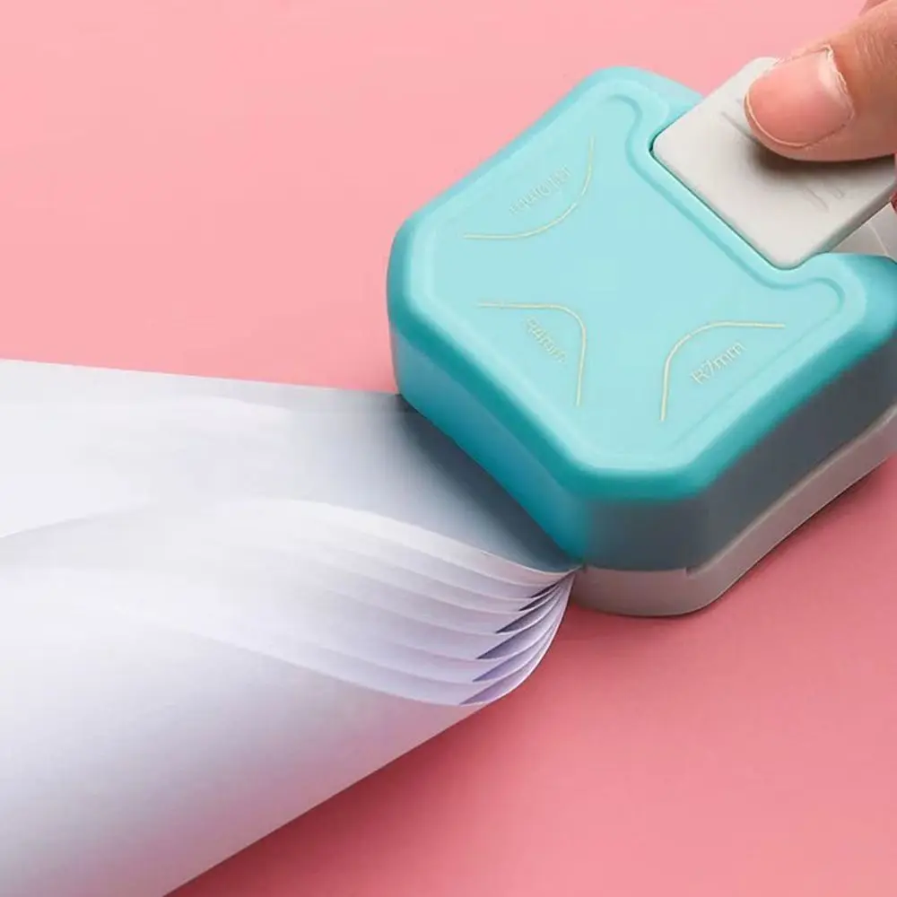 Locher 3 in 1 Mini Corner Rounder Border Punches DIY 3-Wege-Punch Board Round Punch Portable Paper Crimper Scrapbooking