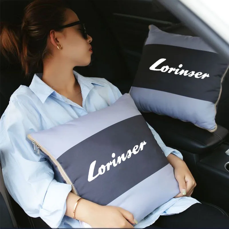 Car travel rest quilt throw pillow for Lorinser Mercedes Benz LS560MX LX MAYBAC MS500L MS500 GS W203 W204 W210 W205 Accessories