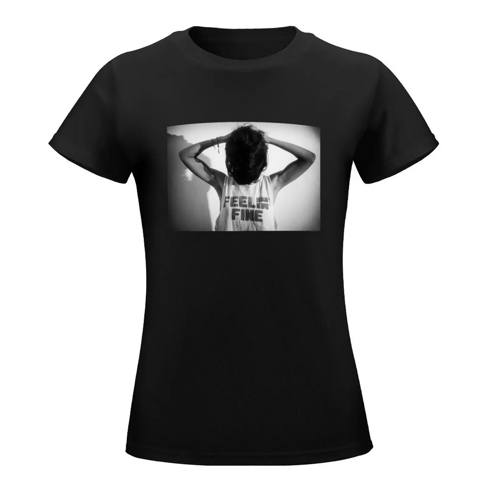 Feelin? fine, Evelyn Sosa, Backroom Art T-Shirt hippie clothes aesthetic clothes t-shirts for Women graphic tees funny